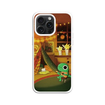 iPhone 15 Pro Max SolidX 白 - 怪奇事物所 Incrediville - 烏克麗麗之夜