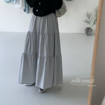 Limitx_！現貨！質感半身裙#6602