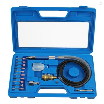 微型空氣模具研磨機套件氣動鉛筆模具研磨機迷你鉛筆拋光切割工具高速研磨緊湊型工具套件,用於清潔切割拋光焊接 54000 R