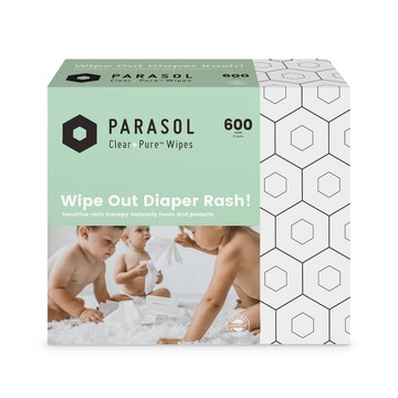 【LMW親子選品】🌿美國 Parasol - Clear+Pure™ 極厚天然肌護濕紙巾🌿尿布 黏貼