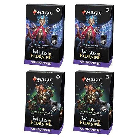 Magic The Gathering Wilds of Eldraine Commander Deck Bundle