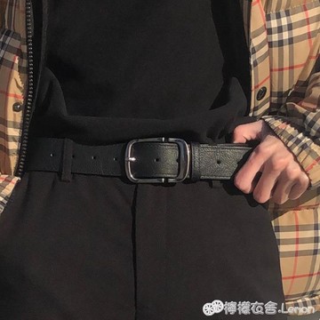 簡約男士皮帶潮流ins百搭個性年輕人褲腰帶韓版青年學生時尚腰帶 99購物節