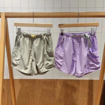 特價清倉折扣戶外24夏季新款日系休閑運動輕薄防潑水速干女士短褲