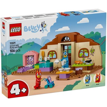 LEGO 11221 小迪與布麗上學趣 樂高® Bluey【必買站】樂高盒組