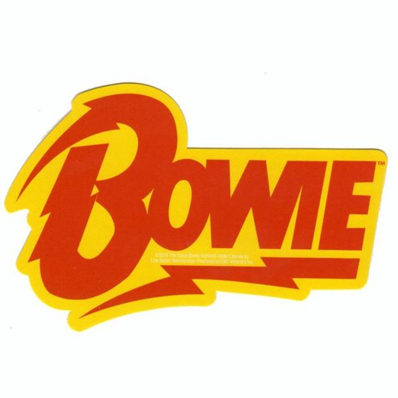 DAVID BOWIE / デヴィッドボウイ - LOGO STICKER / ステッカー | LINE