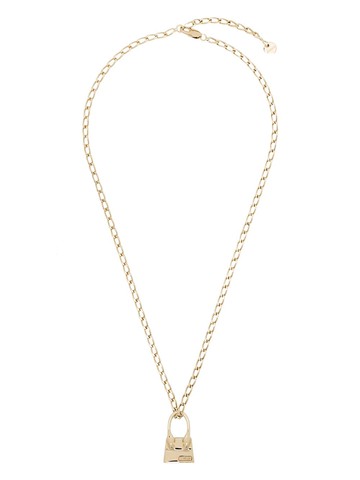 Jacquemus - Chiquito pendant necklace - women - Brass - One Size - Gold