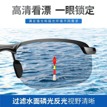 德國技術釣魚看漂偏光眼鏡男高清湖泊射魚捕魚看魚看水底