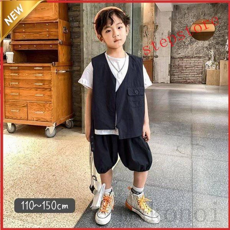 キッズ 男児 3点セットコーデ 140～150cm - キッズ服男の子用(90cm~)