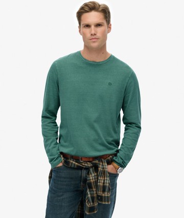 Superdry Men's Classic Essential Top Green Size: XL