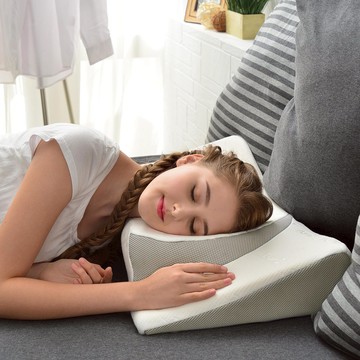 La Belle 韓國頸椎舒壓90kg/m3蘋果記憶枕 (一入)