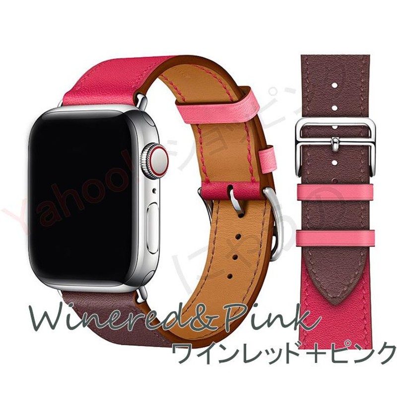 アップルウォッチ バンド ベルト レザー 革 レザーバンド Apple Watch