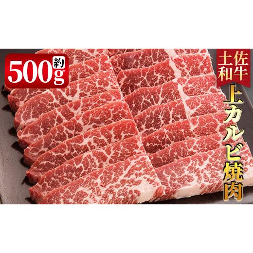 ふるさと納税 高知県 香南市 土佐和牛上カルビ焼肉500g タレなし Xhk-0081