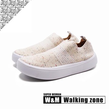 WALKING ZONE SUPER KNIT 針織運動鞋 女鞋-混米