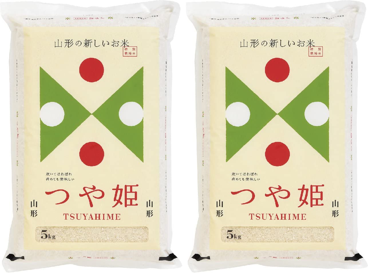 [新米] 令和5年産  山形県産 特別栽培米 つや姫 10kg (5kgx2袋)