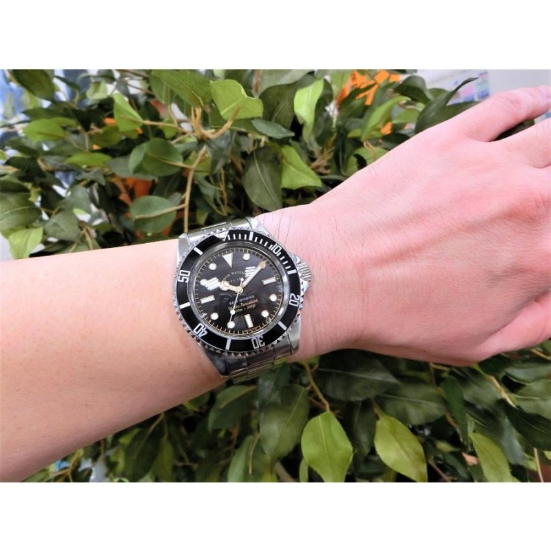 腕時計　BILIGER　ヴィンテージ　エイジング加工　文字盤　バリ渋 VAGUE WATCH Co. ヴァーグ・ウォッチ・カンパニー GLY FAD 100m