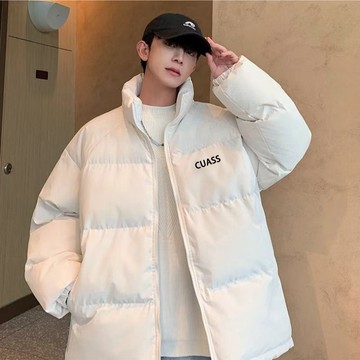 熱銷免運✨新款美式棉衣冬季寬鬆休閒棉服韓版外套潮流立領加厚保暖潮牌棉襖XE