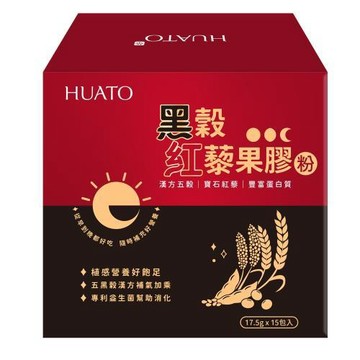 華陀黑穀紅藜果膠輕快仙女組4+1盒組/低卡好喝/飽足感增加/代謝up/排空up/保健/東森