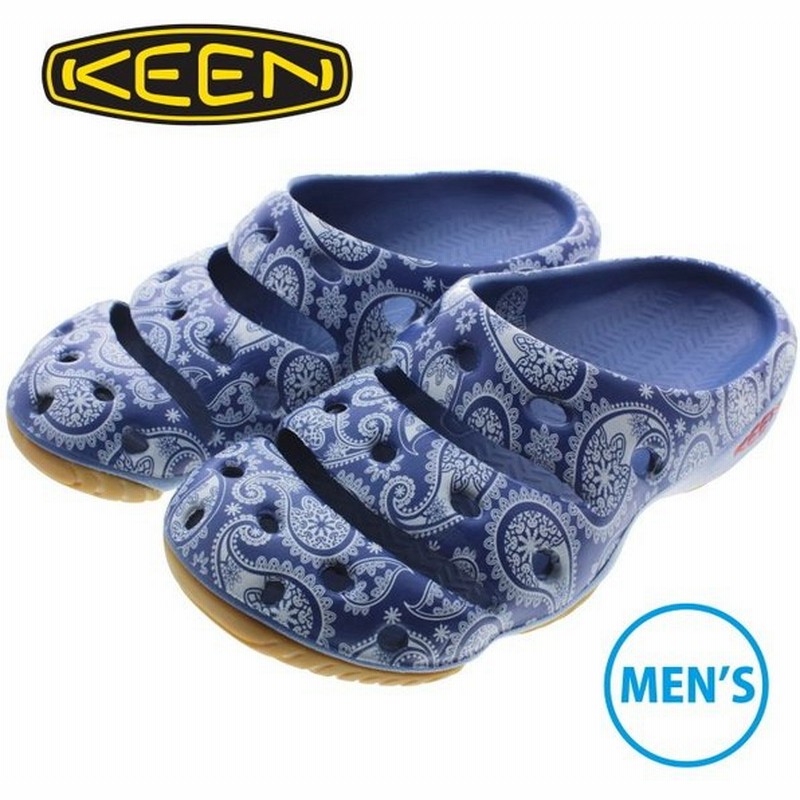 キーン Keen メンズ サンダル ヨギ アーツ Yogui Arts ブルーレイブンペイズリー 通販 Lineポイント最大0 5 Get Lineショッピング