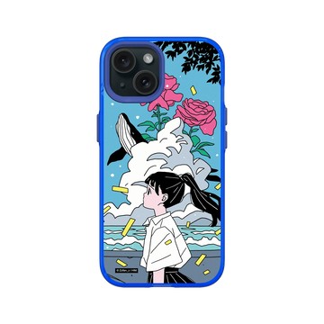 iPhone 15 Clear 激光藍 - 子凡 Zzifan_z - 鯨魚