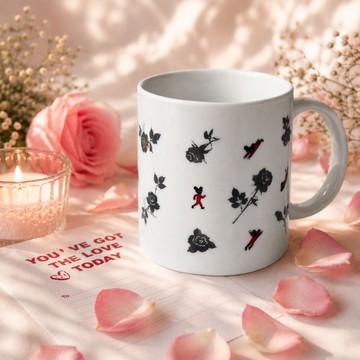 Falling Through Roses Mug  漫遊玫瑰花園馬克杯