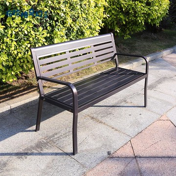 免運 公園長椅 戶外休閒長椅 公園椅戶外長椅防水休息長凳子露天小區休閑坐凳室外靠背椅子 可開發票 新店全館五折 工廠現貨直銷 新品特價 b8312