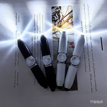 🔥桃園有貨🔥【炫彩髮光筆】創意髮光指尖陀螺筆手指陀螺髮光轉轉筆多功能燈光學生筆 BCVZ