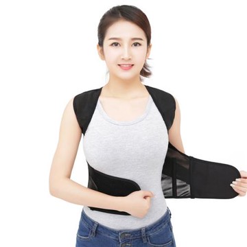 白鹿同款學生兒童女士男專用駝背矯正衣隱形帶成年防駝背神器開肩