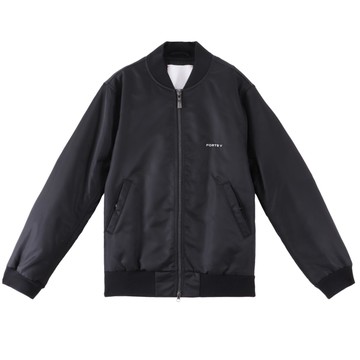 Ports V 標語印花飛行外套