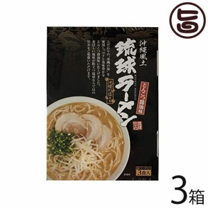 南風堂 琉球ラーメン とんこつ醤油味 105g×3食スープ付×3箱 簡単 便利 沖縄 お土産 ラーメン