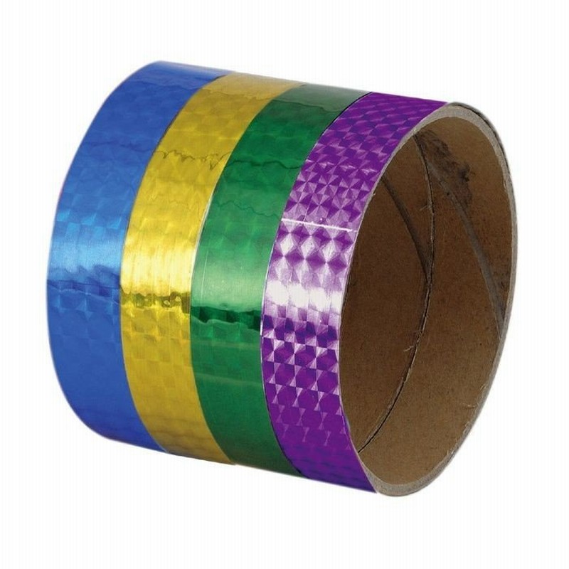 粘着ホログラムテープ 10本組 紫 図工 工作 クラフト ホビー おりがみ装飾 通販 Lineポイント最大0 5 Get Lineショッピング