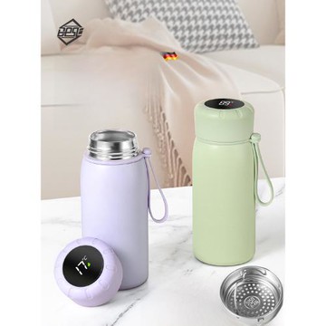 德國316不銹鋼保溫杯智能顯溫杯子學生高顏值喝水溫度杯上學專用