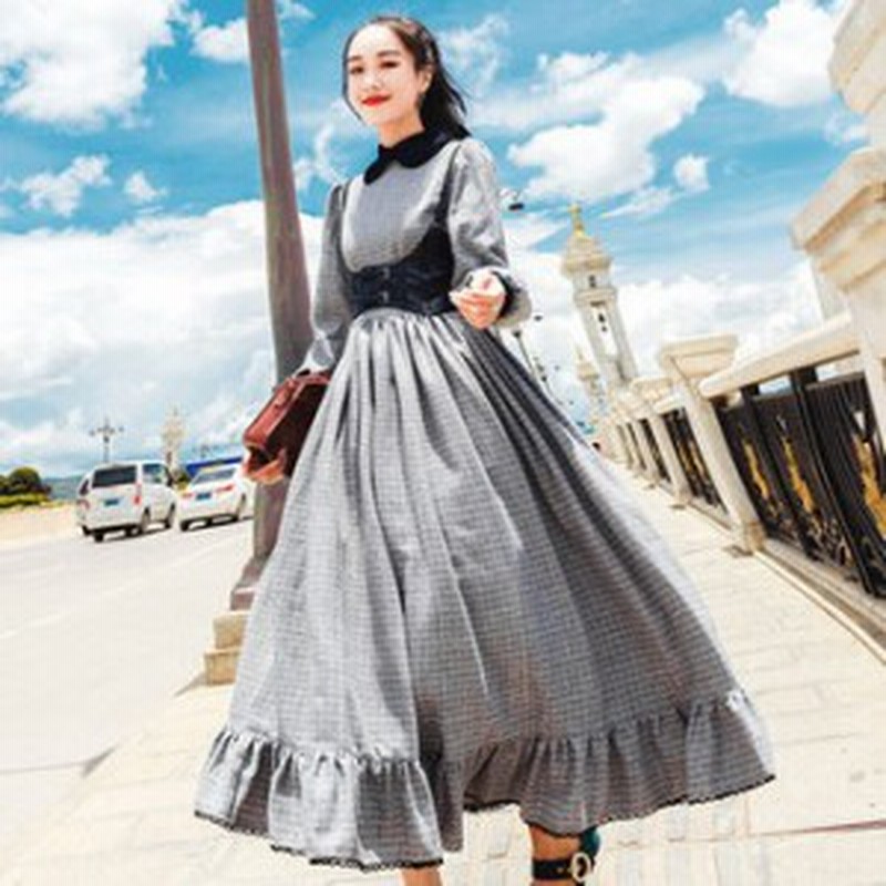 ワンピース ドレス 春 ふんわり ガーリー エレガント 長袖 可愛い おしゃれ 大人 レディース 結婚式 Fe 2432 通販 Lineポイント最大1 0 Get Lineショッピング