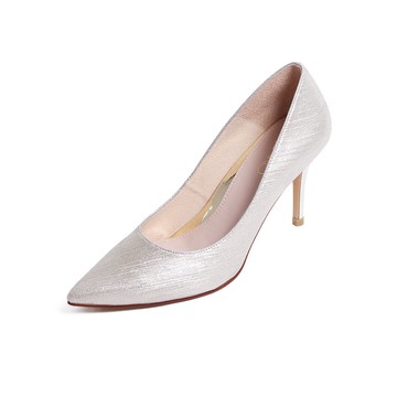 KOKKO魅力不凡精緻輕奢細高跟鞋金銀色