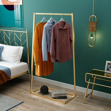輕奢衣架落地臥室ins衣帽架家用簡易衣服架簡約現代北歐掛衣架子