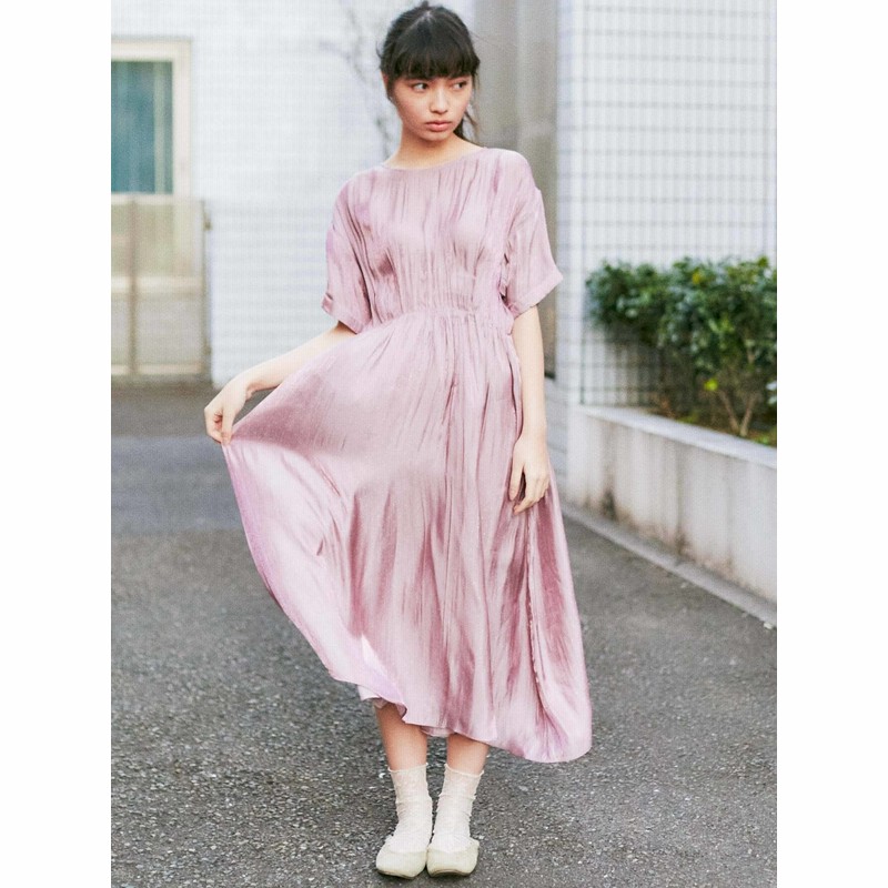 公式 Merry Jenny メリー ジェニー タックロングワンピース 通販 Lineポイント最大1 0 Get Lineショッピング