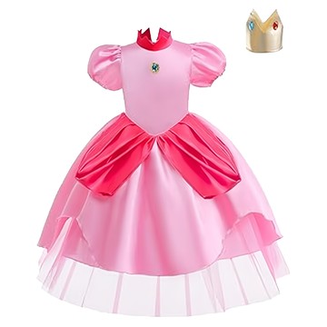 碧姬公主表演服套裝 (送皇冠)  1件