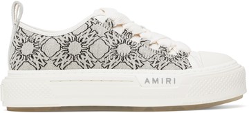 AMIRI 灰色 MA Quad Jacquard Court Low 运动鞋
