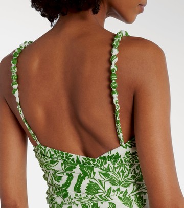 Farm Rio Floral cotton maxi dress