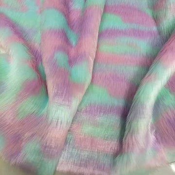高檔仿兔毛彩色皮草毛絨布料服裝鞋子包包靴套直播背景布拍照手工