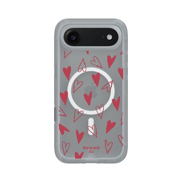 iPhone Air AirX 流變灰 - Knock Knock A2Z - 手繪愛心
