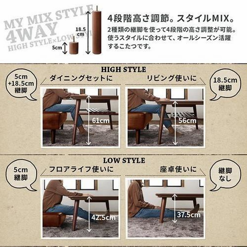 本 ダイニングテーブルセット 4人用 コーナーソファー L字 ベンチ