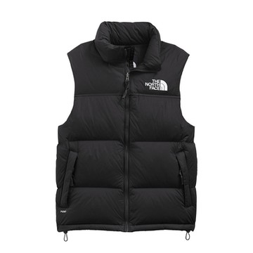 The North Face M1996 RETRO NUPTSE VEST-保暖羽絨背心 男女-黑-NF0A3JQQLE4