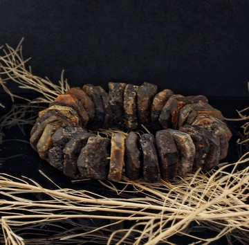 波羅的海原石藥珀手鍊-1 ( HKA9099 )