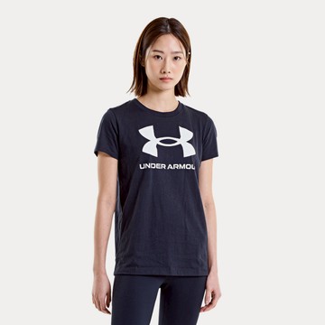 UA 女 SPORTSTYLE LOGO 短袖T-Shirt 熱銷商品