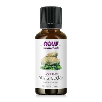 【NOW】大西洋雪松精油(北非雪松) Atlas Cedar Oil 30ML 單方純精油/香氛/芳香調理/美國原裝