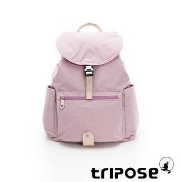 tripose MEMENTO微皺尼龍輕量後背包-大(手毬紫)