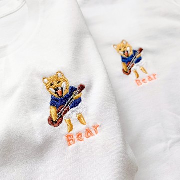 繼加刺繡T恤 -勿單購