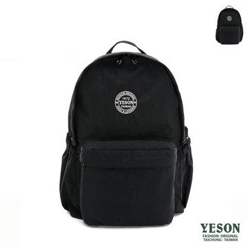 YESON - 台灣精品超輕量防潑水YKK 拉鍊尼龍雙肩後背包