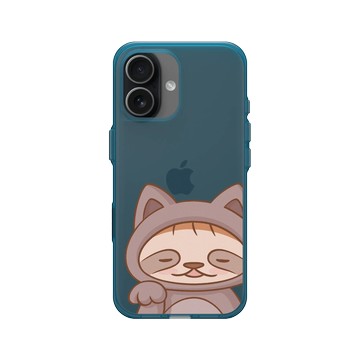 iPhone 17 Clear (相機按鈕) 夜幕藍 - Keigo - Sleepy Sloth