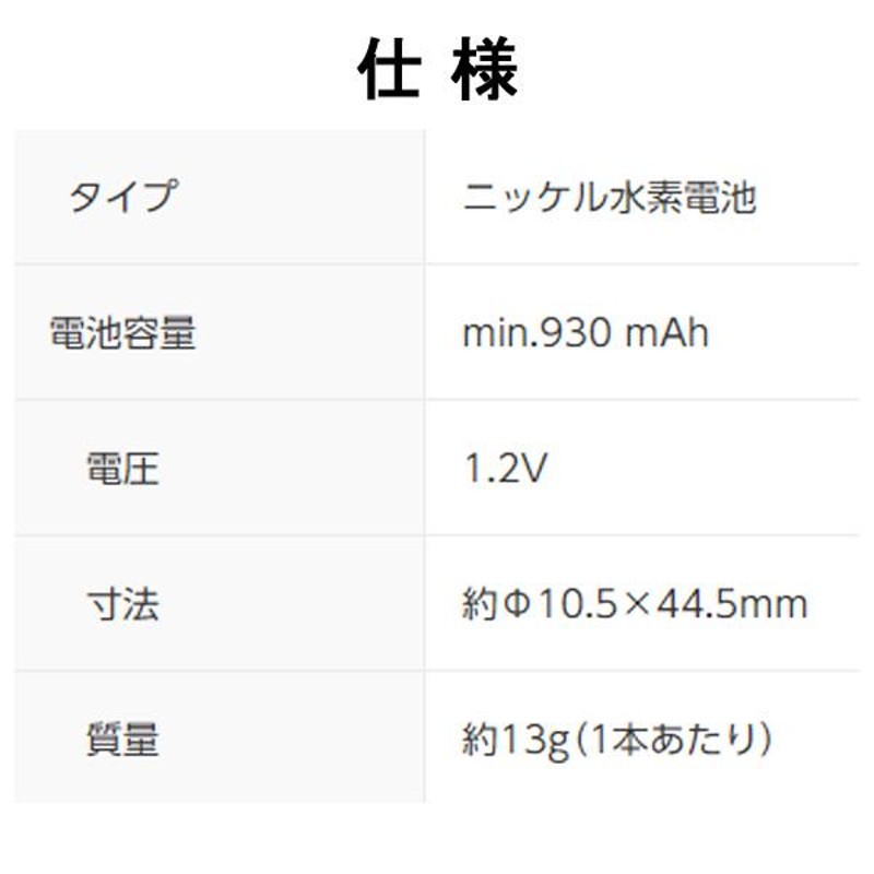 パナソニック エネループプロ ハイエンドモデル 単4形 2本入り